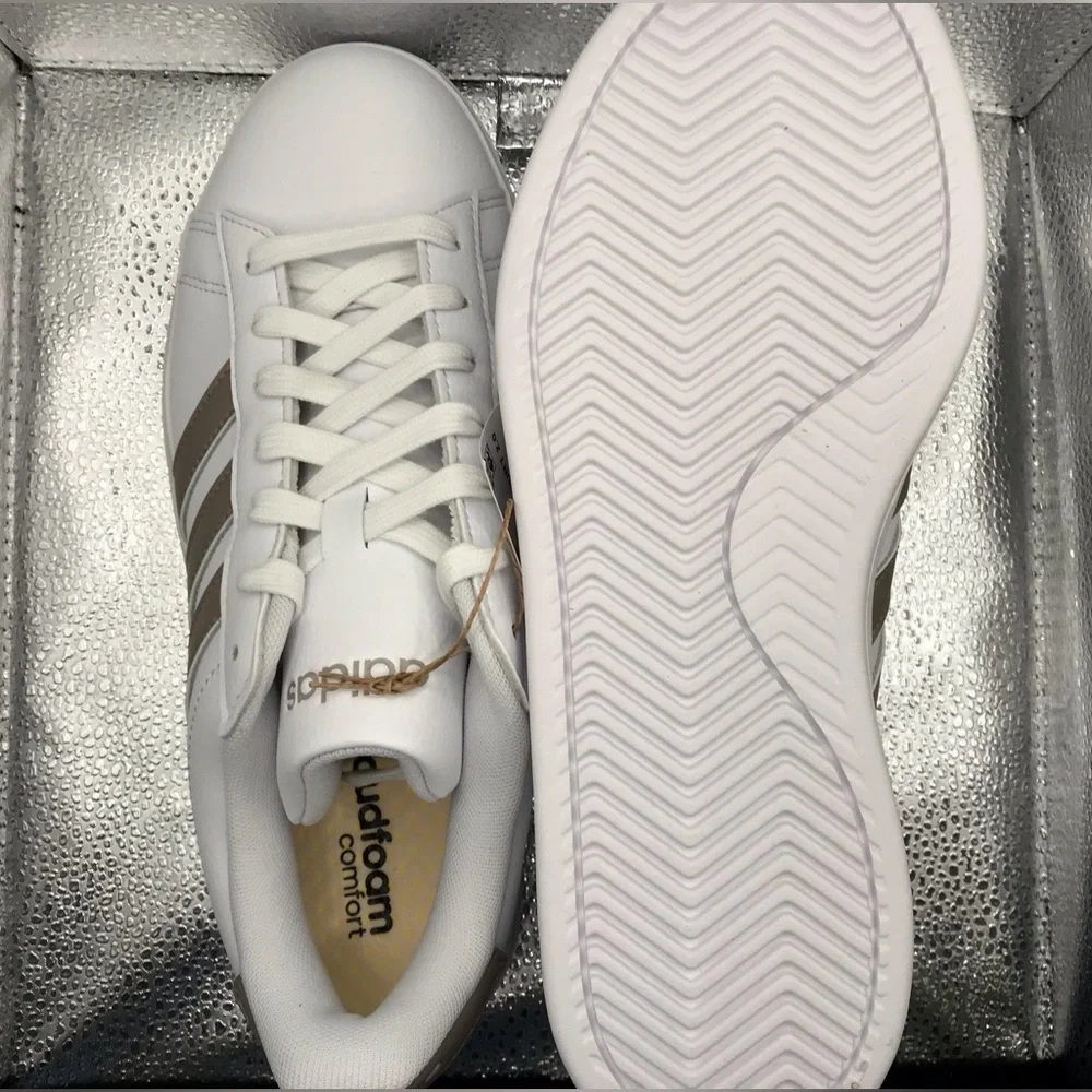 Adidas White Sneakers - Picture 3 of 4